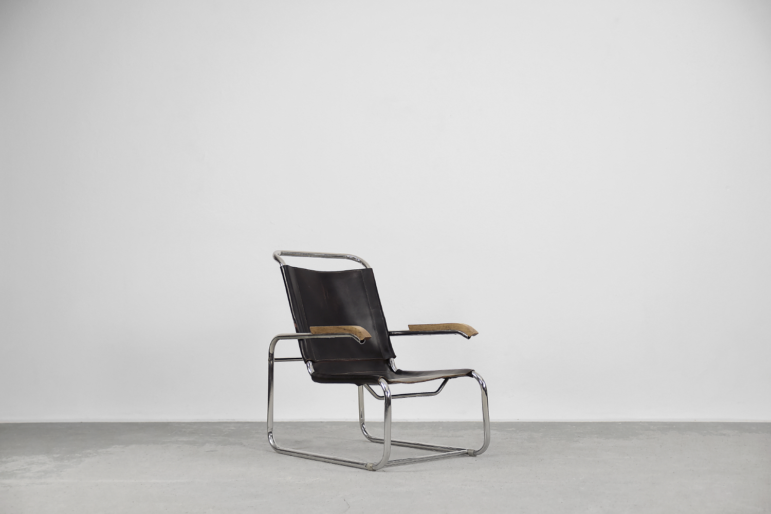 Early Bauhaus B35 Chair by Marcel Breuer for Thonet, 1930s