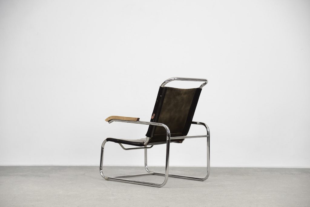 Early Bauhaus B35 Chair by Marcel Breuer for Thonet, 1930s