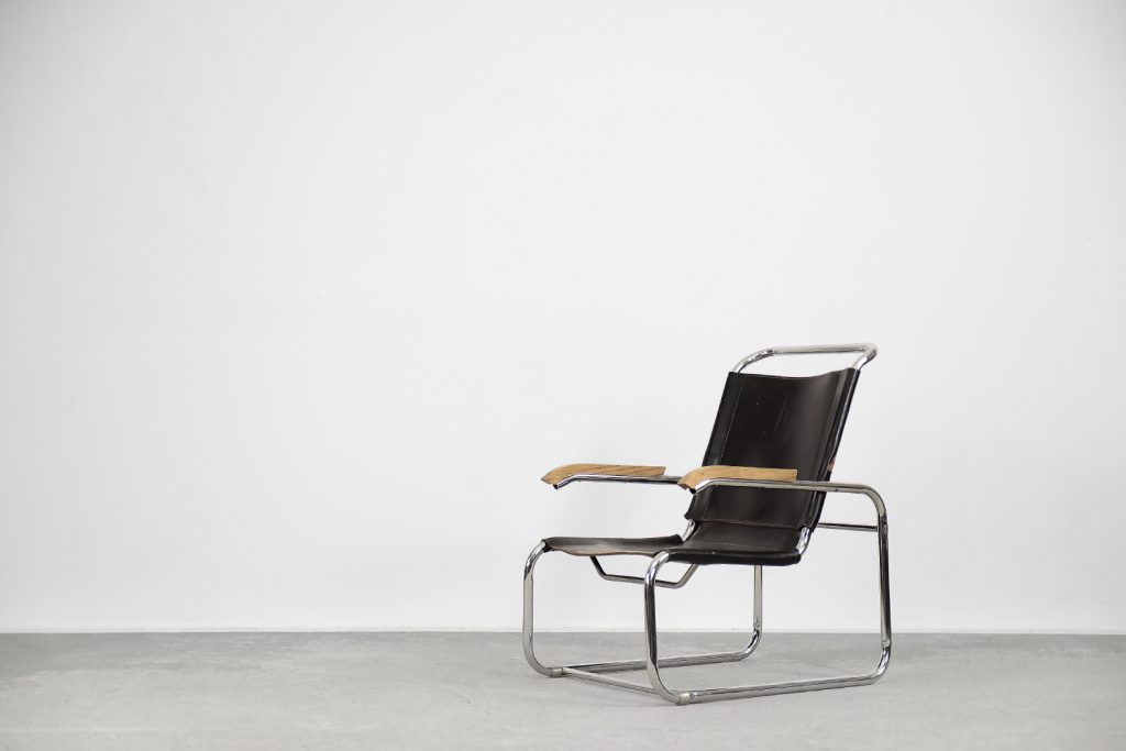 Early Bauhaus B35 Chair by Marcel Breuer for Thonet, 1930s