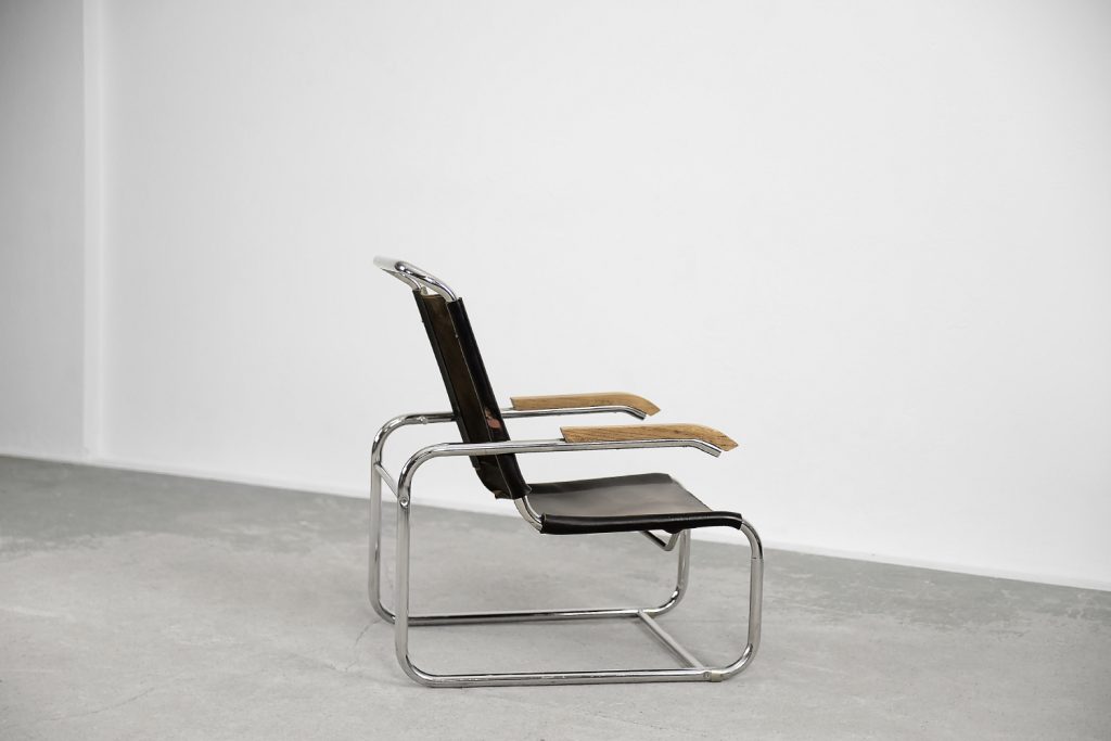 Early Bauhaus B35 Chair by Marcel Breuer for Thonet, 1930s