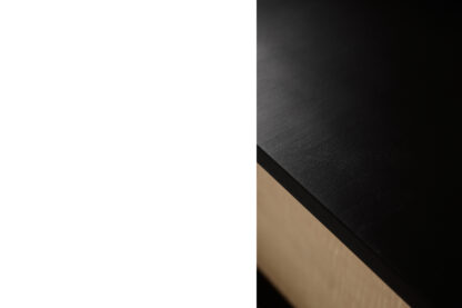 Mid-Century Scandinavian Black and Maple Sideboard, 1960s - Image 13