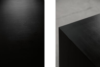Mid-Century Scandinavian Black and Maple Sideboard, 1960s - Image 11