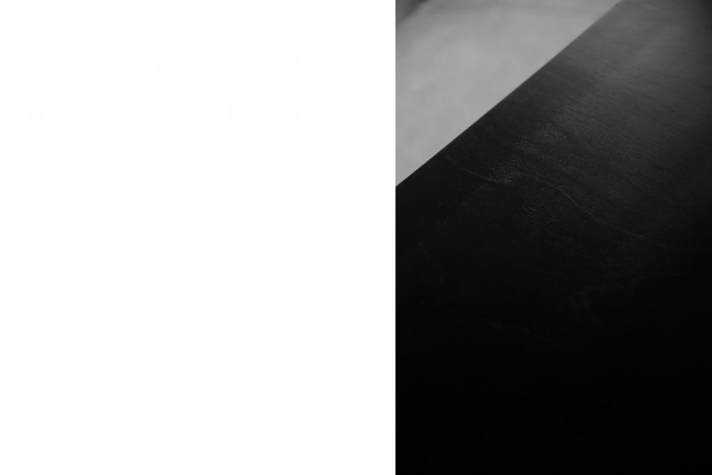 Mid-Century Scandinavian Black and Maple Sideboard, 1960s