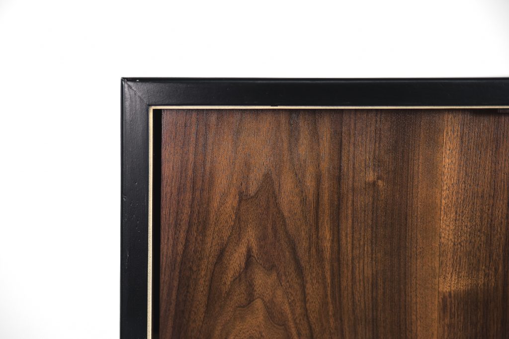 Scandinavian Mid-Century Modern Walnut Vintage Cabinet, 1960s