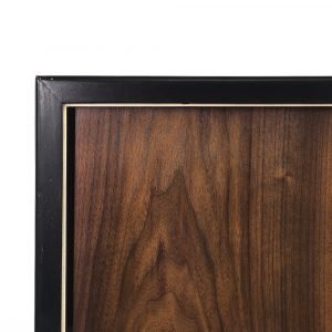 Scandinavian Mid-Century Modern Walnut Vintage Cabinet, 1960s