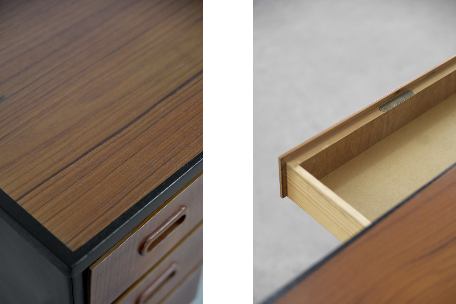Vintage Swedish Mid-Century Modern Teak Desk, 1960s