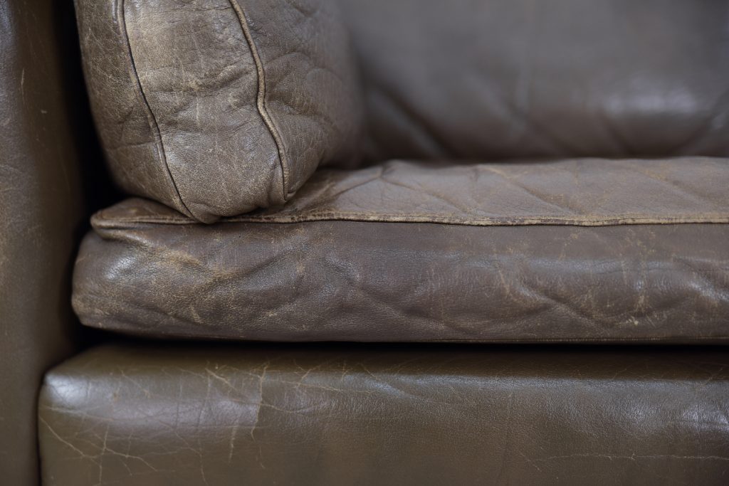 Mid-Century Modern Vintage Leather Cromwell Sofa by Arne Norell, 1960s