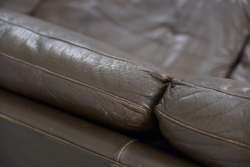 Mid-Century Modern Vintage Leather Cromwell Sofa by Arne Norell, 1960s
