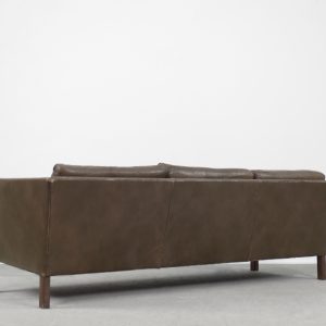 Mid-Century Modern Vintage Leather Cromwell Sofa by Arne Norell, 1960s
