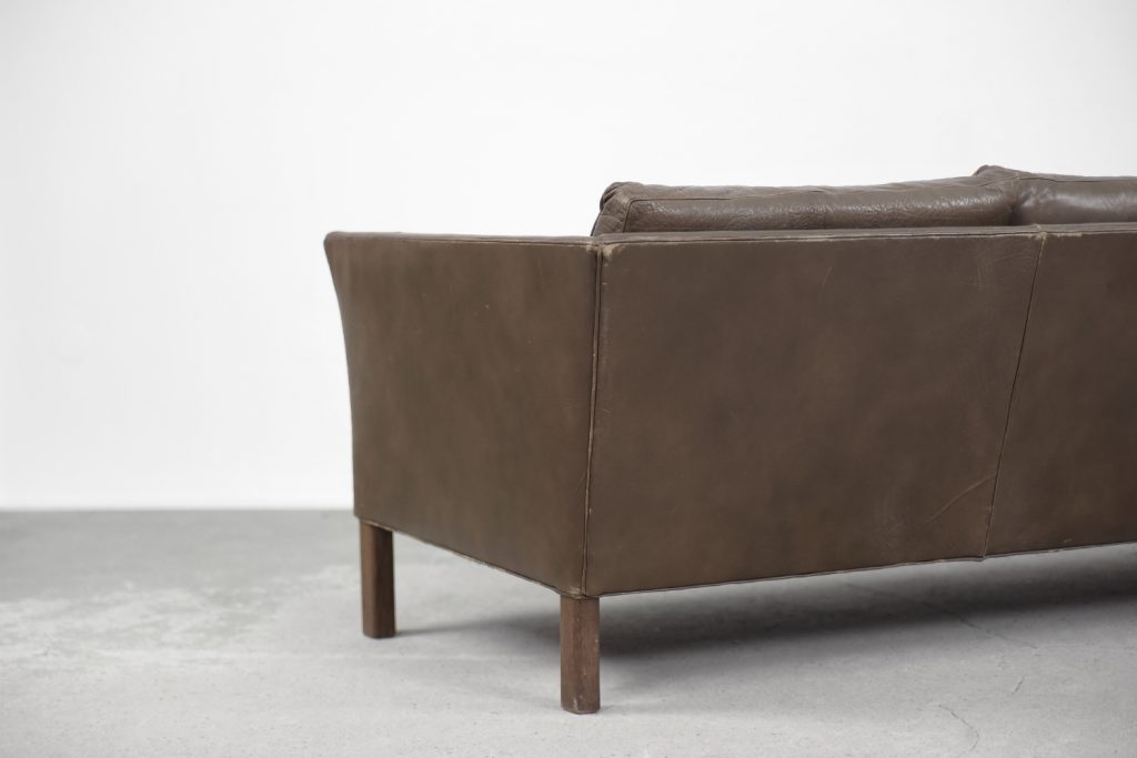 Mid-Century Modern Vintage Leather Cromwell Sofa by Arne Norell, 1960s