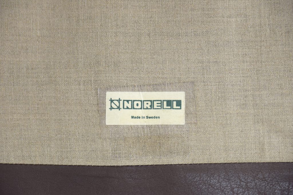 Mid-Century Modern Vintage Leather Cromwell Sofa by Arne Norell, 1960s