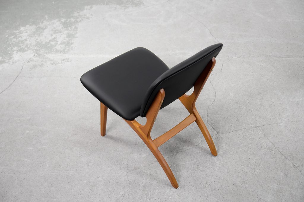 Mid-Century Modern Vintage Swedish Jylland Chairs from Jio Möbler, 1953, Set of 2