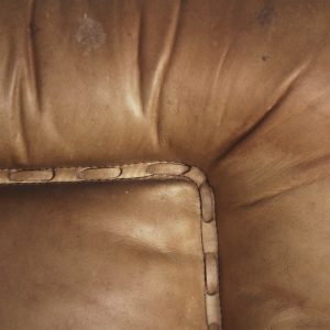 Leather Swivel Chairs by Carl Straub, 1950s, Set of 2