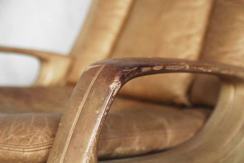 Leather Swivel Chairs by Carl Straub, 1950s, Set of 2