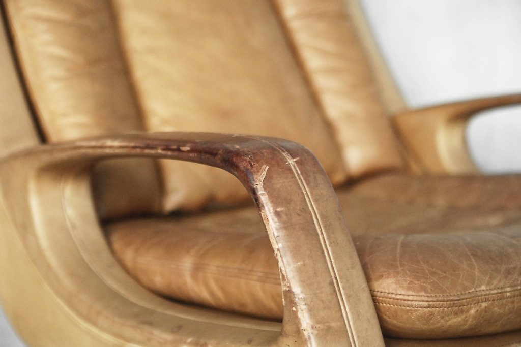 Leather Swivel Chairs by Carl Straub, 1950s, Set of 2