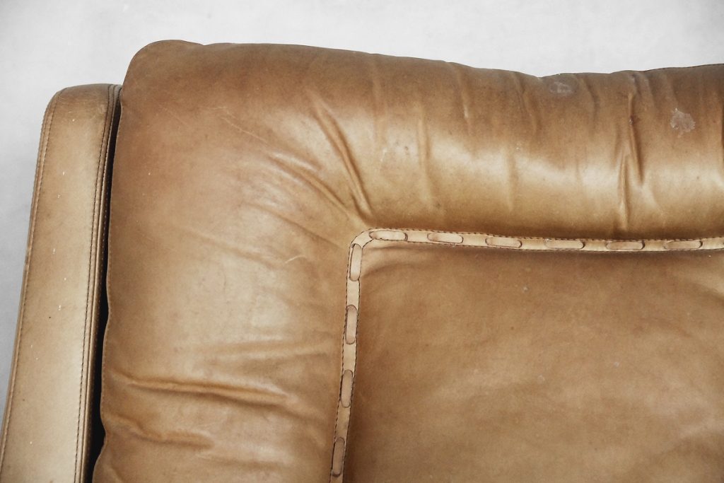 Leather Swivel Chairs by Carl Straub, 1950s, Set of 2