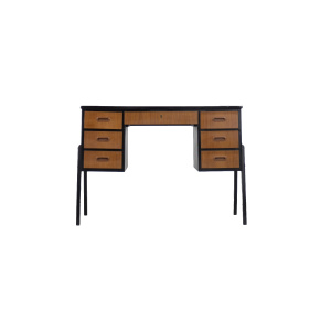 Vintage Swedish Mid-Century Modern Teak Desk, 1960s