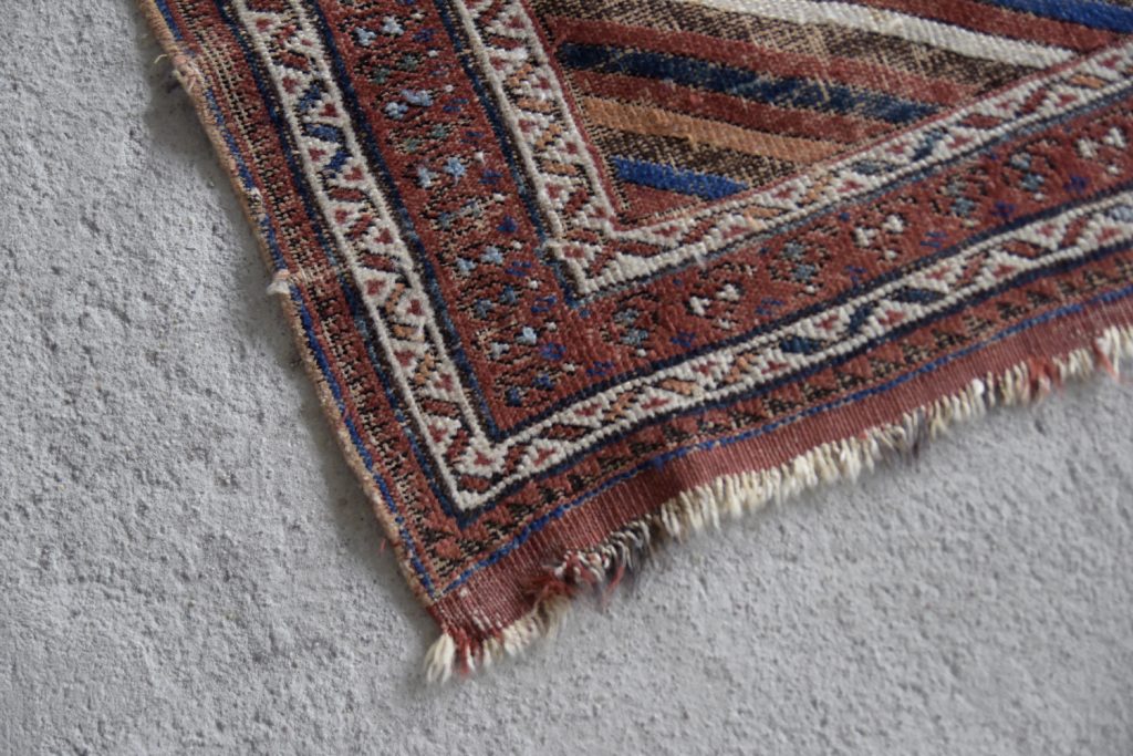 Antique Middle Eastern Hand-Woven Shiraz Rug, 1890s