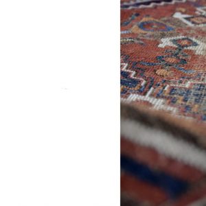 Antique Middle Eastern Hand-Woven Shiraz Rug, 1890s