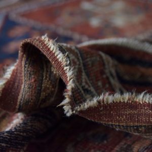 Antique Middle Eastern Hand-Woven Shiraz Rug, 1890s