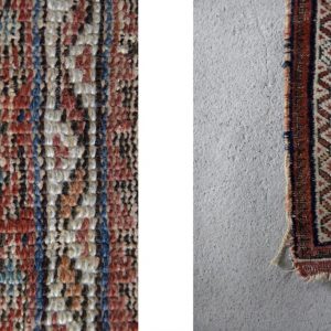 Antique Middle Eastern Hand-Woven Shiraz Rug, 1890s