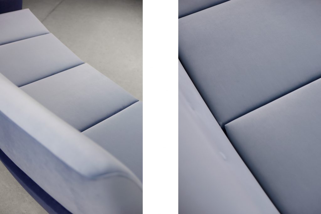 Modernist Scandinavian Velvet Living Room Set by Holm Fabriker AB, 1960s