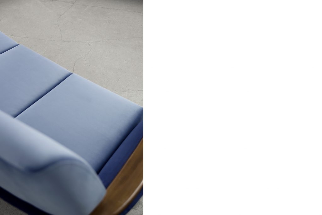 Modernist Scandinavian Velvet Living Room Set by Holm Fabriker AB, 1960s
