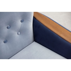 Modernist Scandinavian Velvet Living Room Set by Holm Fabriker AB, 1960s