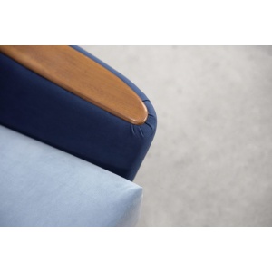 Modernist Scandinavian Velvet Living Room Set by Holm Fabriker AB, 1960s