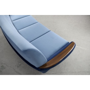 Modernist Scandinavian Velvet Living Room Set by Holm Fabriker AB, 1960s