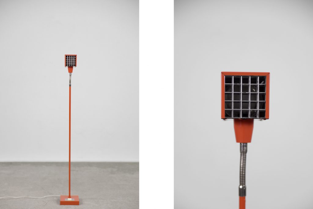 Scandinavian Kuben Floor Lamp by Björn Svensson for Elidus, 1970s