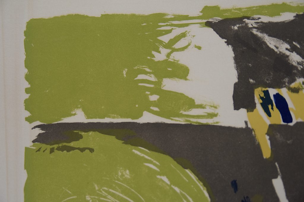 Color Lithograph on Van Gelder Zonen Paper by Jörgen Fogelqvist, 1980s