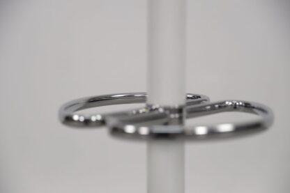 Mid-Century Modern White Floor Coat Rack, 1990s - Image 8