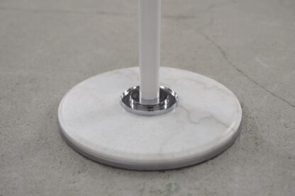 Mid-Century Modern White Floor Coat Rack, 1990s - Image 7