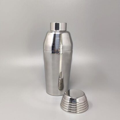 1970s Cocktail Shaker By Guy Degrenne In Stainless Steel Made in France - Image 3