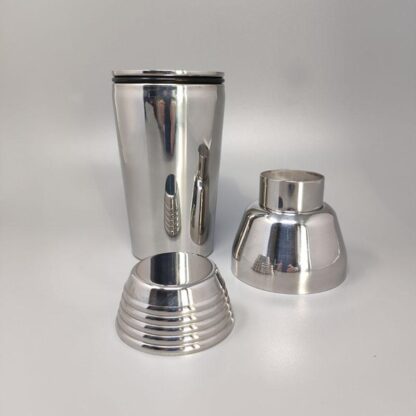 1970s Cocktail Shaker By Guy Degrenne In Stainless Steel Made in France - Image 4