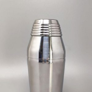 1970s Cocktail Shaker By Guy Degrenne In Stainless Steel Made in France