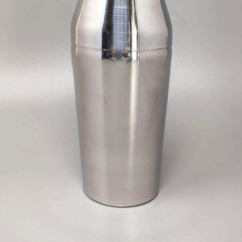 1970s Cocktail Shaker By Guy Degrenne In Stainless Steel Made in France