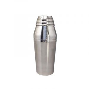 1970s Cocktail Shaker By Guy Degrenne In Stainless Steel Made in France