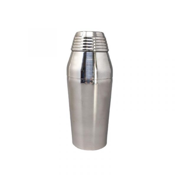 1970s Cocktail Shaker By Guy Degrenne In Stainless Steel Made in France