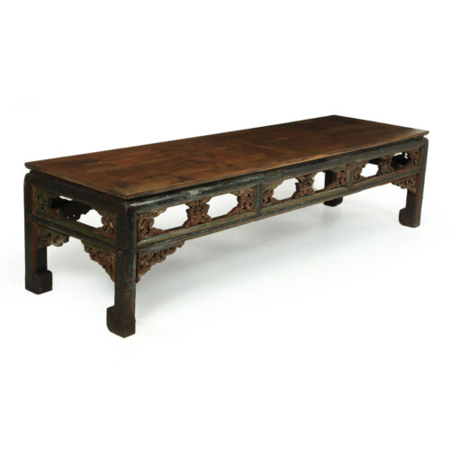 Antique Painted Chinese Coffee Table Shanxi