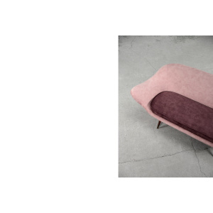 Rare Mid-Century Modern Space Age Velour Lounge Set from Paged, 1972, Set of 3