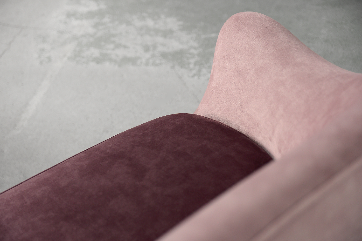 Rare Mid-Century Modern Space Age Velour Lounge Set from Paged, 1972, Set of 3