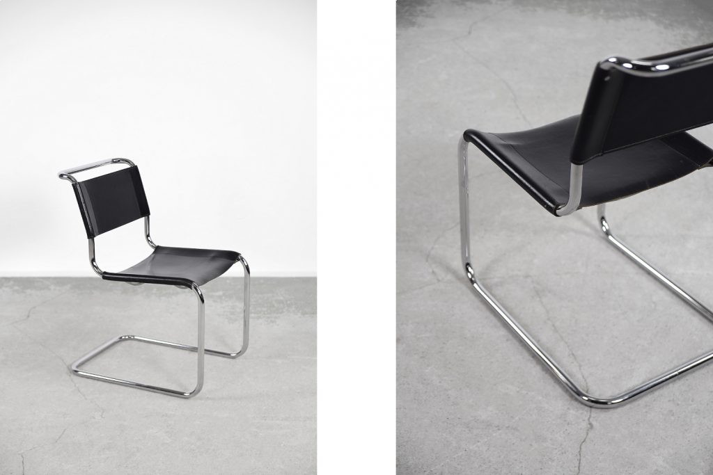 Vintage S33 Chairs by Mart Stam for Thonet, 1960s