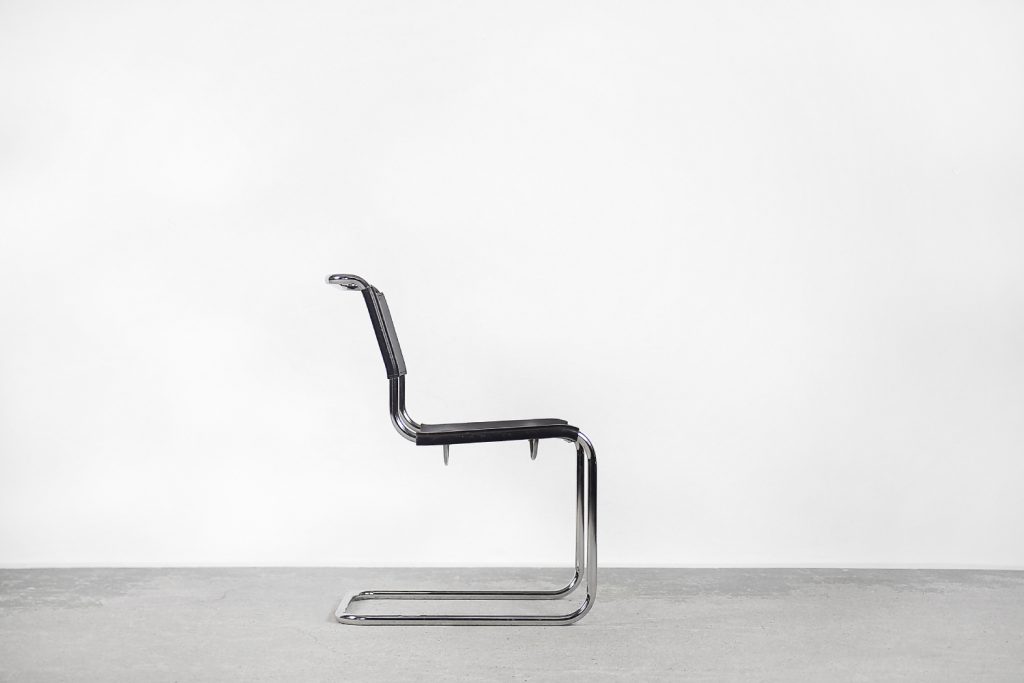 Vintage S33 Chairs by Mart Stam for Thonet, 1960s