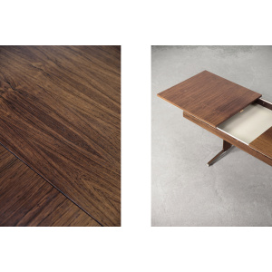 German Rosewood Adjustable Table from E.M.Ü, 1960s