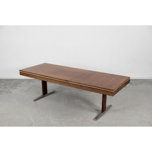 German Rosewood Adjustable Table from E.M.Ü, 1960s