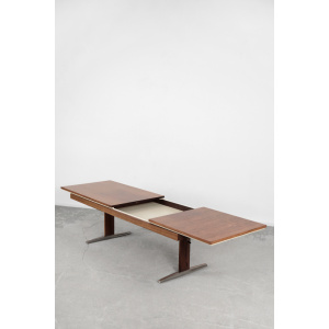 German Rosewood Adjustable Table from E.M.Ü, 1960s