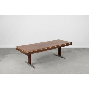 German Rosewood Adjustable Table from E.M.Ü, 1960s