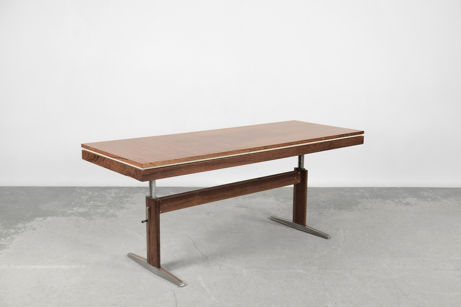 German Rosewood Adjustable Table from E.M.Ü, 1960s